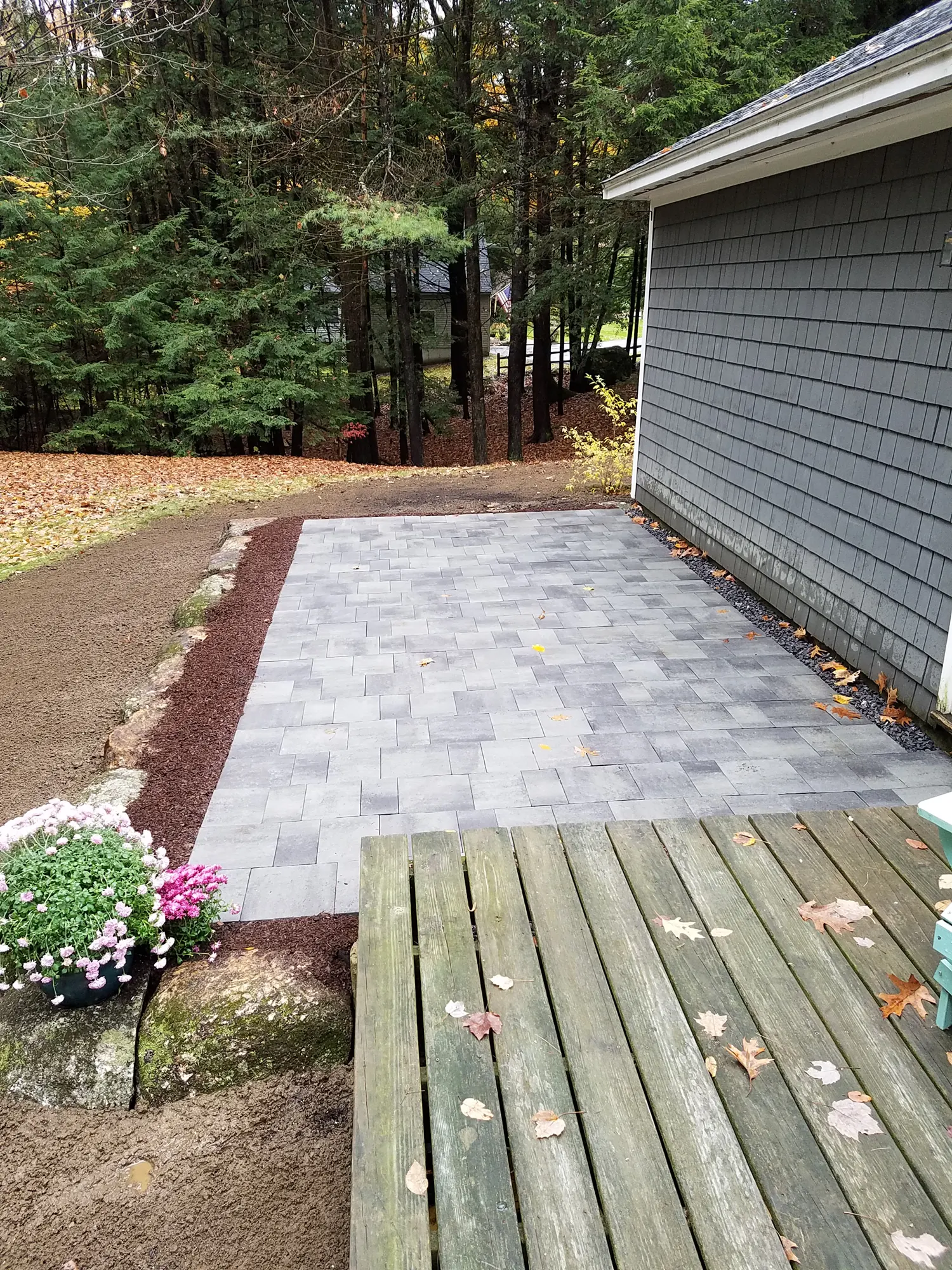 New Stone Patio, Peterborough, NH